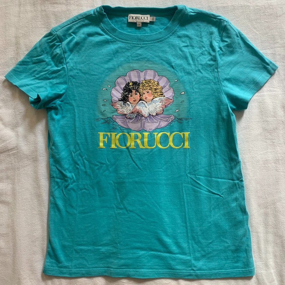 Fiorucci Angels Tee Blue